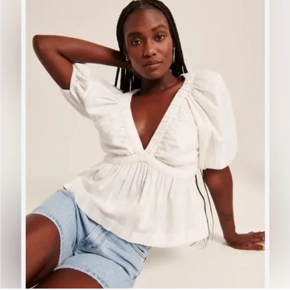 Abercrombie White Top